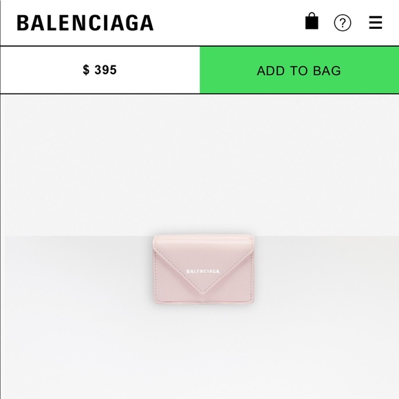Balenciaga Papier Mini Wallet - Picture 7 of 9